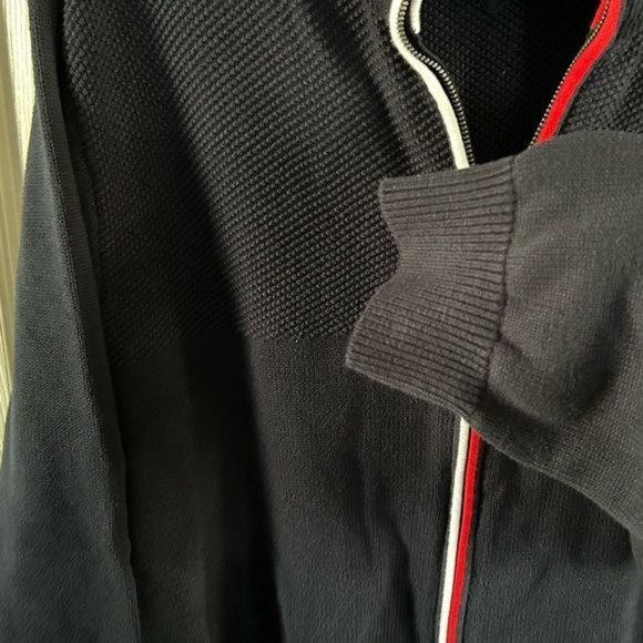Tommy Hilfiger Men’s XXL Full Zip Navy Blue Jacket - Picture 8 of 15